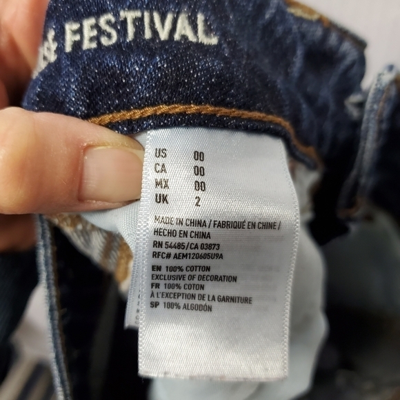 American Eagle Festival Shorts High-Rise - Picture 7 of 8